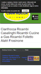 Mobile Screenshot of cianfroccaricambi.com